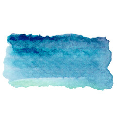 Blue Watercolor