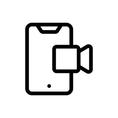 video call line icon