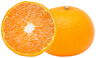 Fresh orange fruit.