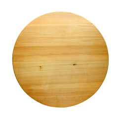 Round kitchen board isolated on transparent background png file