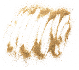 pile desert sand explosion on transparent background png file