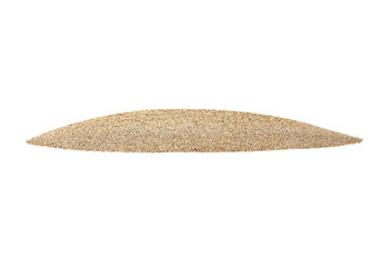 pile desert sand explosion isolated on transparent background png file