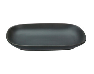 Empty porcelain, Ceramic plate on transparent background png file