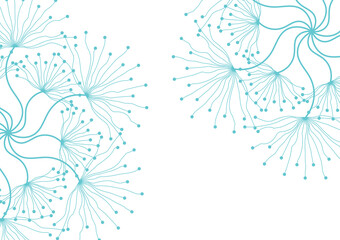 Contemporary flower, minimalist flowery 