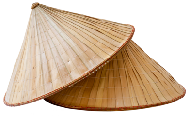 farmer conical straw hat