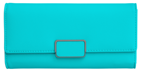 lady cyan wallet