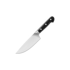 Kitchen knife on white background vector illustration