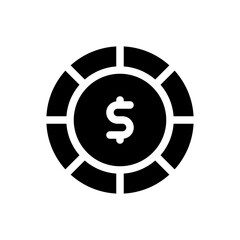 coin glyph icon