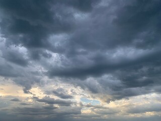 storm clouds timelapse