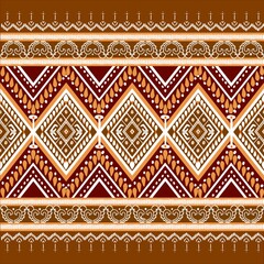 Thai silk, ethnic patterns on the fabric
Used in embroidery, curtains, background images.