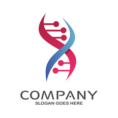 Modern dna logo