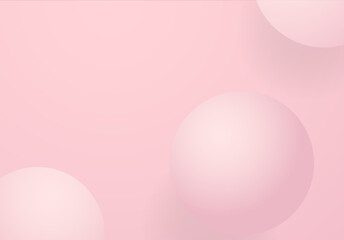 3d pink abstract background