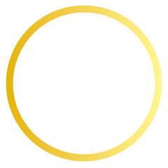 Gold Circle Frame