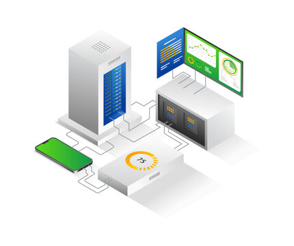 Technology cloud server application developer analysis