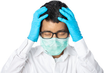Doctor worried about problems something.