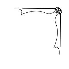 set of ornamental corners in different style