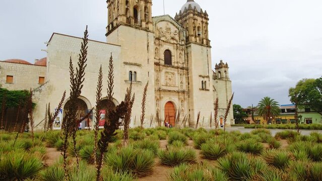 The Church and Convent of Santo Domingo de Guzm&aacute;n in the city of Oaxaca de Ju&aacute;rez Mexico travel destination