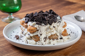 dessert con cioccolata