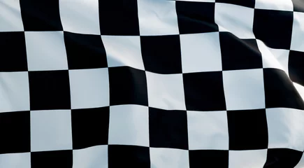 Poster Close up of checkered flag background © xy