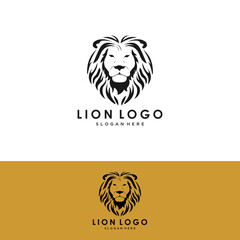 Lion Logo Classic Vector stock vector