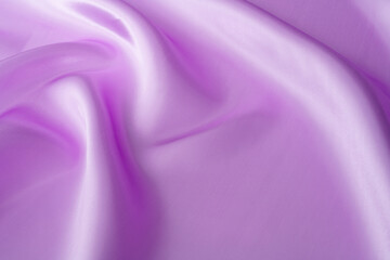 Close up of purple silk background