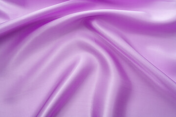 Close up of purple silk background