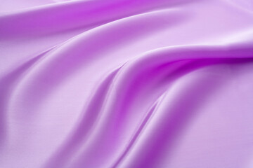 Close up of purple silk background