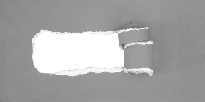 torn paper background , copy space for creative advertising text with transparent png file