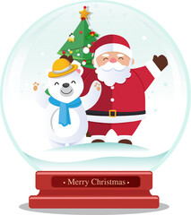 Christmas globe, Christmas decoration