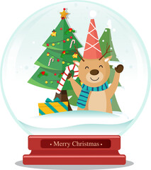 Christmas globe, Christmas decoration
