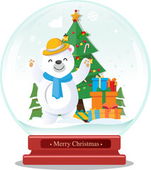 Christmas globe, Christmas decoration