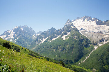 Summer mountain landscape.