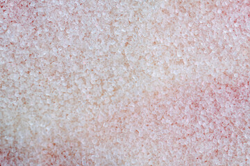 Background of white sugar crystals