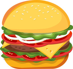 Burger sandwich bread bun, Fast food menu. Hamburger, cheeseburger, Hotdog