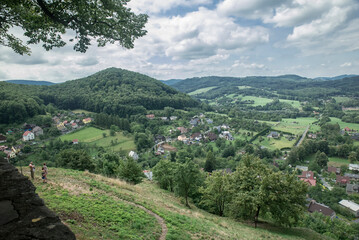 panorama miasta Stramberg Czechy