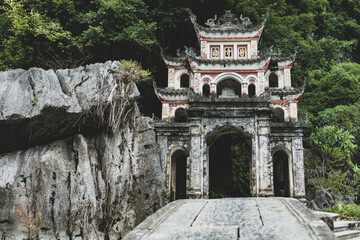 Vietnamese Temple rock
