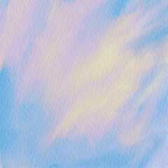 Sky Watercolor Background