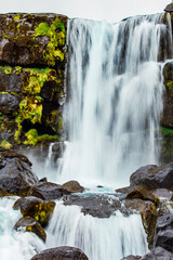 Icelandic waterfall
