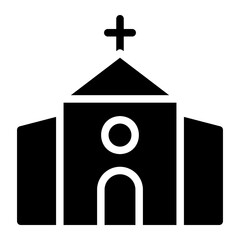 church glyph icon