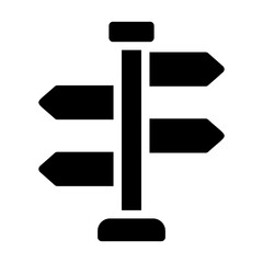 sign glyph icon