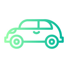 car gradient icon