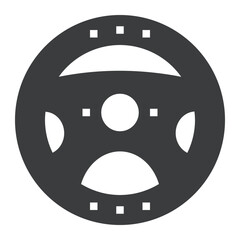 Fototapeta premium Steering Wheel Icon