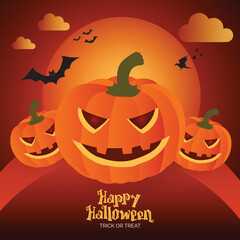 Halloween Post Banner Template