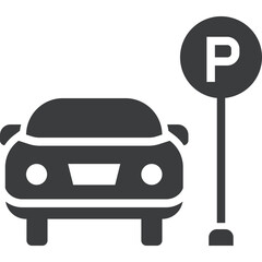 Parking Space Icon