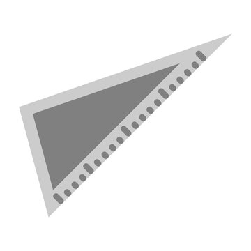 recommend clip art: triangle ruler flat vector