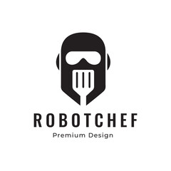 chef helmet logo design vector graphic illustration