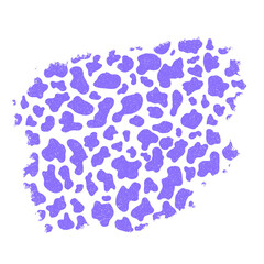 purple cow print