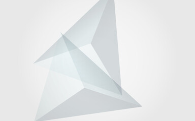 Transparent Shapes Dynamic Vector  Gray