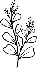 Floral Design Element
