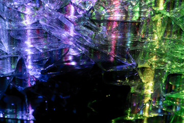 Abstract wallpaper. Abstract fractal. Fractal art background for creative design. Decoration for wallpaper desktop, poster, cover booklet, card. Psychedelic	
